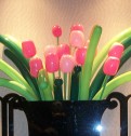 Qualatex Tulip Centerpiece - Dallas, TX